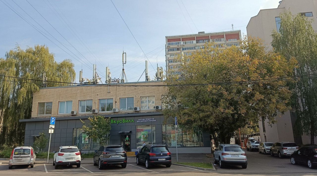 фасад дома, здание по адресу г Москва, ул Цандера, д 8